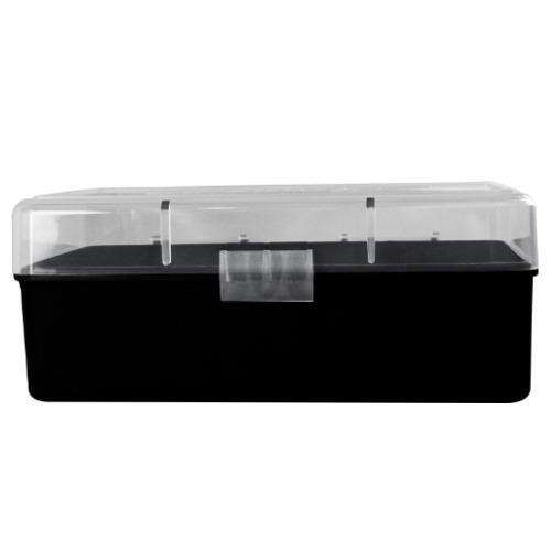 Misc. Accessories Berrys Mfg Ready Series 414 - WSM 50rd Clear ammo box Black Base • Model: Ready Series